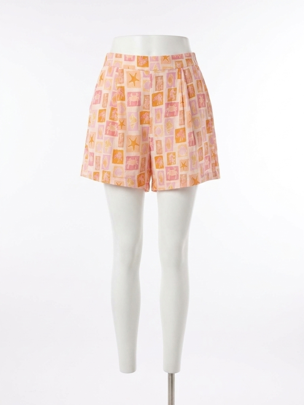 NEW SINCERELY OURS modern tailor short in pink sands